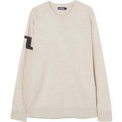 ゴルフウェアメンズ GM64A Heath Knitted Sweater セーター M アイボリー 071-14913-46-006