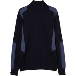 ゴルフウェアメンズ GM66B Kendrick Knitted Zip Sweater セーター XL ネイビー 071-14915-50-098