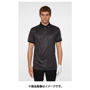 ゴルフウェアメンズ GM06A Tour Tech Print Polo シャツ半袖 S ブラック 071-24840-44-019