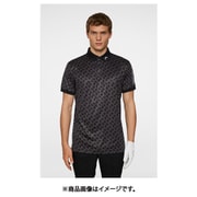 ゴルフウェアメンズ GM06A Tour Tech Print Polo シャツ半袖 S ブラック 071-24840-44-019
