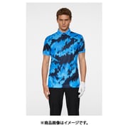 ゴルフウェアメンズ GM06A Tour Tech Print Polo シャツ半袖 M ターコイズ 071-24840-46-094