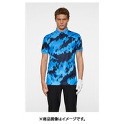 ゴルフウェアメンズ GM06A Tour Tech Print Polo シャツ半袖 L ターコイズ 071-24840-48-094