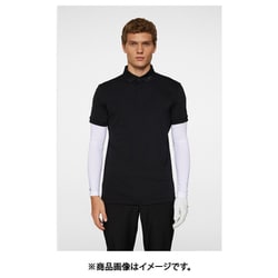 ゴルフウェアメンズ GM09A KV Print Polo シャツ半袖 L ブラック 071-24843-48-019