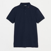 ゴルフウェアメンズ GM09A KV Print Polo シャツ半袖 S ネイビー 071-24843-44-098