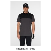 ゴルフウェアメンズ GM11A Jeff Polo シャツ半袖 XL チャコール 071-24845-50-018