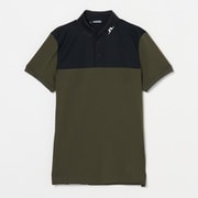 ゴルフウェアメンズ GM11A Jeff Polo シャツ半袖 S カーキ系 071-24845-44-028