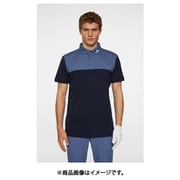ゴルフウェアメンズ GM11A Jeff Polo シャツ半袖 XL ネイビー 071-24845-50-098