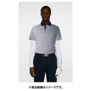 ゴルフウェアメンズ GM17B Marvin Stripe Polo シャツ半袖 S ホワイト 071-24852-44-004