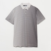 ゴルフウェアメンズ GM17B Marvin Stripe Polo シャツ半袖 S アイボリー 071-24852-44-006