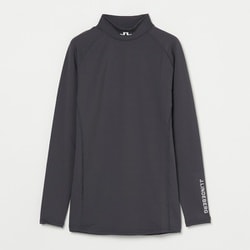 ゴルフウェアメンズ GM19B Ello Brushed Top シャツ長袖 M チャコール 071-24911-46-018