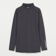 ゴルフウェアメンズ GM19B Ello Brushed Top シャツ長袖 M チャコール 071-24911-46-018