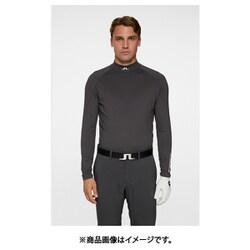 ゴルフウェアメンズ GM19B Ello Brushed Top シャツ長袖 XXL チャコール 071-24911-52-018