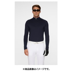 ゴルフウェアメンズ GM19B Ello Brushed Top シャツ長袖 XXL ネイビー 071-24911-52-098