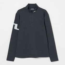 ゴルフウェアメンズ GM37A Heath Strike Mid Layer シャツ長袖 S ブラック 071-34915-44-019