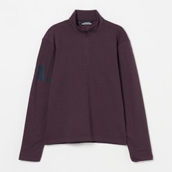 ゴルフウェアメンズ GM37A Heath Strike Mid Layer シャツ長袖 S パープル系 071-34915-44-086