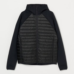ゴルフウェアメンズ GM77A Hayden Quilt Hybrid Hood ブルゾン S ブラック 071-54012-44-019