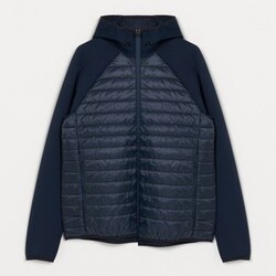 ゴルフウェアメンズ GM77A Hayden Quilt Hybrid Hood ブルゾン S ネイビー 071-54012-44-098