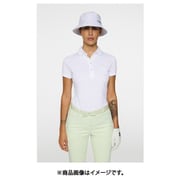 ゴルフウェアレディース GW08A Cassie Polo シャツ半袖 L ホワイト 072-24842-42-004