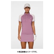 ゴルフウェアレディース GW19A Priya Polo シャツ半袖 S Lパープル系 072-24849-38-082