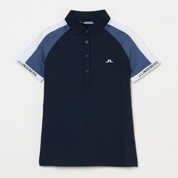 ゴルフウェアレディース GW19A Priya Polo シャツ半袖 M ネイビー 072-24849-40-098