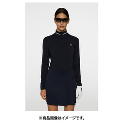 ゴルフウェアレディース GW24A Hertta Long Sleeve Polo シャツ長袖 M ネイビー 072-24913-40-098