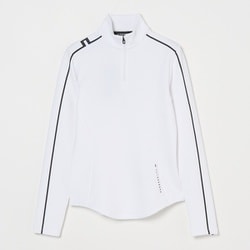 ゴルフウェアレディース GW27A Nefe Quarter Zip Mid Layer シャツ長袖 XS ホワイト 072-34911-36-004
