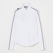 ゴルフウェアレディース GW27A Nefe Quarter Zip Mid Layer シャツ長袖 S ホワイト 072-34911-38-004