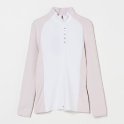 ゴルフウェアレディース GW35A Nami Zip Mid Layer ブルゾン M Lパープル 072-54911-40-081