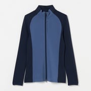 ゴルフウェアレディース GW35A Nami Zip Mid Layer ブルゾン XS ネイビー 072-54911-36-098