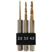 六角軸ハイス下穴テーパードリルミニセット 2/3/4mm MSDM-2