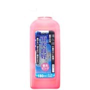 建築土木用墨汁 雨天良好 180ml 蛍光ピンク 無塩タイプ LE-138