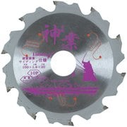 神業ダイヤモンドチップソー 硬質窯業サイディング用 100mm 防塵集塵丸ノコ用 BCS-10D100