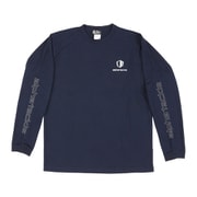 ロングスリーブ ドライ Tシャツ(LONG SLEEVE DRY T SHIRT)タイプ01 長袖 ネイビー M