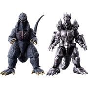 ゴジラアクションフィギュア ゴジラ×モスラ×メカゴジラ 東京SOS ゴジラ(2003)×3式機龍(改)重武装型 対象年齢:3歳~