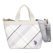 US2676GRAY CHECK トートバッグ [トートバッグ]