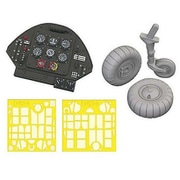 EDU644325 1/48 Fi156C 「ルックプラス」 計器盤 w/パーツセット （タミヤ用） [プラモデル用パーツ]