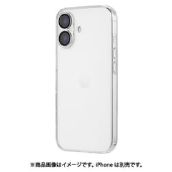 iPhone 17用 カメラレンズ保護ガラスハイブリッドケース 「UTILO All Cover Glass」 クリア LN-IM25CAGCL