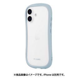 iPhone 17用 耐傷・耐衝撃ハイブリッドケース 「ViAMO freely」 ライトブルー LN-IM25VMFLBL