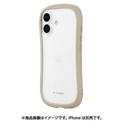 iPhone 17用 耐傷・耐衝撃ハイブリッドケース 「ViAMO freely」 ベージュ LN-IM25VMFBG