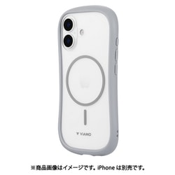 iPhone 17用 耐傷・耐衝撃ハイブリッドケース 「ViAMO mag」 ライトグレー LN-IM25VMMLGY