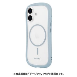 iPhone 17用 耐傷・耐衝撃ハイブリッドケース 「ViAMO mag」 ライトブルー LN-IM25VMMLBL