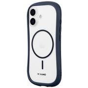 iPhone 17用 耐傷・耐衝撃ハイブリッドケース 「ViAMO mag」 ネイビー LN-IM25VMMNV