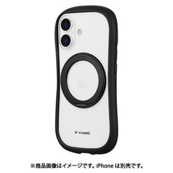 iPhone 17用 360度回転スタンド付き耐傷・耐衝撃ハイブリッドケース 「ViAMO mag swing」 ブラック LN-IM25VMMSBK