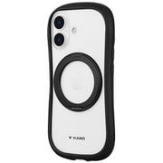 iPhone 17用 360度回転スタンド付き耐傷・耐衝撃ハイブリッドケース 「ViAMO mag swing」 ブラック LN-IM25VMMSBK