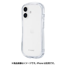 iPhone 17用 耐傷・耐衝撃ハイブリッドケース 「ViAMO crystal」 クリア LN-IM25VMCR