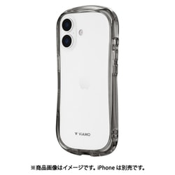 iPhone 17用 耐傷・耐衝撃ハイブリッドケース 「ViAMO crystal」 スモーク LN-IM25VMCRSM