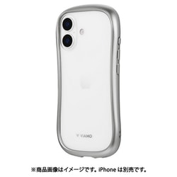 iPhone 17用 耐傷・耐衝撃ハイブリッドケース 「ViAMO alloy」 シルバー LN-IM25VMMTSV