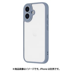 iPhone 17用 耐衝撃ハイブリッドケース 「Velta」 スモークブルー LN-IM25UKHBL