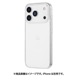 iPhone 17 Pro用 ソフトケース 「UTILO Soft」 クリア LN-IP25CSTCL