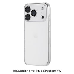 iPhone 17 Pro用 カメラレンズ保護ガラスハイブリッドケース 「UTILO All Cover Glass」 クリア LN-IP25CAGCL